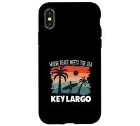 La Paix au Bord de la mer - Key Largo Coque pour iPhone X/XS