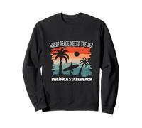 La Paix au Bord de la mer - Pacifica State Beach Sweatshirt
