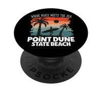 La Paix au Bord de la mer - Point Dume State Beach PopSockets PopGrip Adhésif