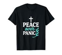 La Paix Contre la Panique : Une Source d'inspiration pour Un chrétien T-Shirt