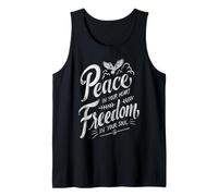 La Paix dans Votre cœur La liberté dans Votre âme Débardeur