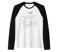 La Paix dans Votre cœur La liberté dans Votre âme Manche Raglan