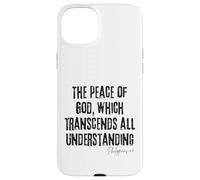 La Paix de Dieu Qui transcende Toute compréhension 4:7 Coque pour iPhone 15 Plus