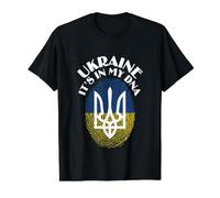 La Paix en Ukraine Ukraine C'est dans Mon ADN Apparel T-Shirt Graphique avec Valeur