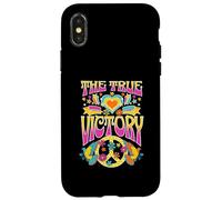 La Paix est la Vraie Victoire de l'amour et de l'unité Coque pour iPhone X/XS