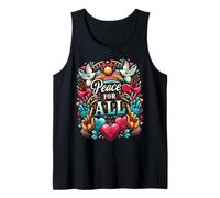 La Paix et l'amour pour Tous répandent la Paix et Le Respect de l'unité et de la liberté Débardeur