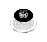 la Paix intérieure Que Vous essayez d'atteindre est actuellement PopSockets PopGrip pour MagSafe