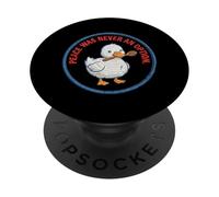 La Paix n'a jamais été Une Option | Duck Attitude Waterfowl PopSockets PopGrip Adhésif