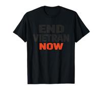 La Paix, Pas la Guerre, la Fin du Vietnam et Maintenant Pas de Guerre avec l'Iran Message de Paix T-Shirt
