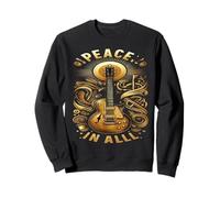 La paix pour tous Une vision pacifique qui inspire l'harmonie amoureuse pour tous Sweatshirt