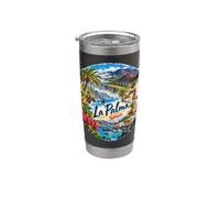 La Palma Espagne Europe Côte Atlantique Île Gobelet isotherme en acier inoxydable double paroi