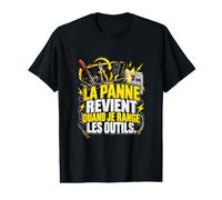 La Panne Revient Quand Je Range Les Outils Électricien T-Shirt Graphique avec Valeur