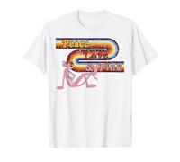 La panthère rose Peace Love and Pink T-Shirt