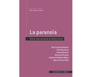 La paranoïa Entre narcissisme et destruction - Collectif - In Press Eds - broché - Essai