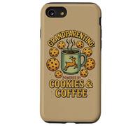 La parentalité alimentée par Coffee and Cookies | Funny Family Coque pour iPhone SE (2020) / 7/8