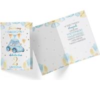La parfaite carte d'anniversaire PR-320 avec chiffres - une façon unique de fêter l'événement ! Rendez votre anniversaire inoubliable !