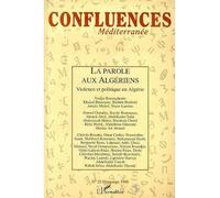 La parole aux algériens Violence et politique en Algérie - Collectif - L'harmattan - broché - Livre