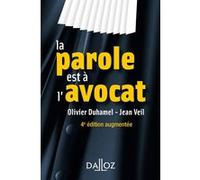 La parole est à l'avocat Olivier Duhamel (Auteur), Jean Veil (Auteur)