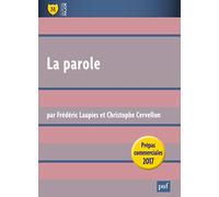 La Parole, Leçon philosophique, prépas commerciales