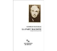 La part maudite - Georges Bataille - Minuit - Poche - Essai