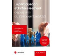 La participation et l'intéressement depuis la loi du 29 Novembre 2023 - Simon Riancho - LexisNexis - broché - Etude