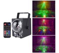 La partie de projecteur de lumière laser de disco allume l'effet d'éclairage de DJ à la maison