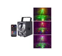 La partie de projecteur de lumière laser de disco allume l'effet d'éclairage de DJ à la maison