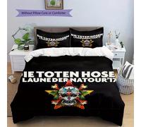 La Parure De Lit Imprimee « Toten Hosen Laune Der Natour » Comprend Une Housse De Couette Et Des Taies D'oreiller, Ideal Pour La Decoration De La Maison Et De Noël. Un Cadeau Idéal