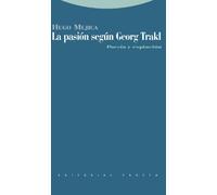 La pasión según Georg Trakl: Poesía y expiación