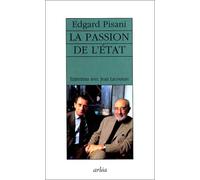 La passion de l'Etat: Entretiens avec Jean Lacouture