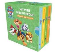 La Pat' Patrouille - Ma mini bibliothèque - Mission exploration: Mini bibliothèque 4 livres cartonnés