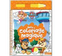 La Pat' Patrouille - Mon coloriage magique Livre de coloriage à l'eau et feutre à réservoir - Nickelodeon - Hachette Jeunesse - cartonné - Document jeunesse