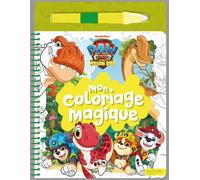 La Pat' Patrouille - Mon coloriage magique - Mission Dino - Nickelodeon - Hachette Jeunesse - broché - Document jeunesse