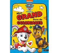 Pat' Patrouille-Mon grand livre de coloriages NED