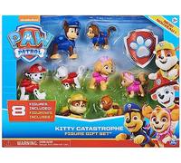 LA PAT' PATROUILLE - MULTIPACK FIGURINES D'ACTION - Coffret de 8 Figurines Chiots Et Chatons Pat' Patrouille - Paw Patrol - 6058524 - Jouet Enfant 3 Ans et +