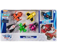 PAW Patrol LA Pat' Patrouille - Pack DE 7 VÉHICULES True Metal Jet to The Rescue - Pack Complet 7 Véhicules en Metal avec Figurines Mission Voltige - 6058354 Jouet Enfant 3 Ans et +