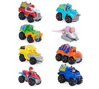 LA Pat' Patrouille - Pack de 8 Véhicules True Metal Dino Rescue - Véhicules métal Mission Dino - 6059296 - Jouet Enfant 3 Ans et +