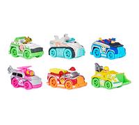 LA Pat Patrouille - Paw Patrol - Pack DE 6 Voitures Neon True Metal - Coffret de 6 Voitures Fluos Die-Cast Dont 2 Exclusifs La Pat' Patrouille - Voiture Pat' Patrouille - Jouet Enfant 3 Ans et +