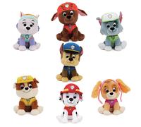 Peluche Pat' Patrouille, 15cm, Assortiment livré à l'unité, Modèle Aléatoire