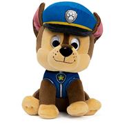 LA PAT’ PATROUILLE - PELUCHE GUND 15 CM CHASE - Peluche Chase Taille 15 cm - Lavable En Surface - Jouet Premier Age - 6058437 - Jouet Bébé 12 Mois et +