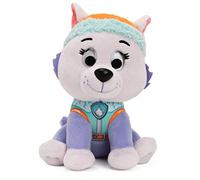 GUND LA PAT’ PATROUILLE - PELUCHE 15 CM EVEREST - Peluche Everest Taille 15 cm - Lavable En Surface - Jouet Premier Age - 6058441 - Jouet Bébé 12 Mois et +