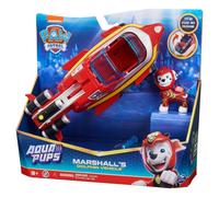 Véhicule avec Figurine Marcus Aqua Pups Pat'Patrouille