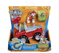 La Pat' Patrouille Vehicule + Figurine Marcus Dino Rescue Paw Patrol (Solid)