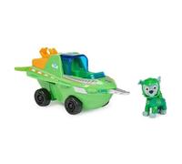 La Pat' Patrouille Vehicule + Figurine Rocky Aqua Pups La Pat' Patrouille