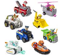 LA PAT' PATROUILLE - VEHICULE + FIGURINE - Véhicule de 15 cm Avec 1 Figurine À Collectionner Pat' Patrouille - Paw Patrol - 6052310 - Jouet Enfant 3 Ans et + - Modèle Aléatoire