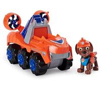 LA PAT' PATROUILLE - VÉHICULE + FIGURINE ZUMA DINO RESCUE - Véhicule Avec 1 Figurine Et 1 Dinosaure Mystère À Collectionner Pat' Patrouille - Paw Patrol - 6059524 - Jouet Enfant 3 Ans et +