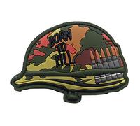 LA PATCHERIA Patch en PVC Born to Kill' Helmet