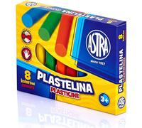 La pâte à modeler créative ASTRA en 8 couleurs - idéale pour s'amuser et créer ! Développez votre imagination et créez des formes étonnantes !