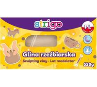 La pâte à modeler naturelle Strigo 520g - idéale pour créer des œuvres d'art uniques ! Découvrez le pouvoir de la créativité avec ce matériau de haute qualité.