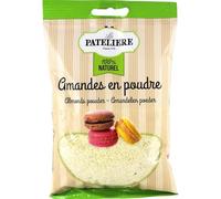 LA PATELIERE - Amandes en Poudre Fine, Parfaites pour Pâtisseries et Desserts Gourmands, 125g - Lot De 3